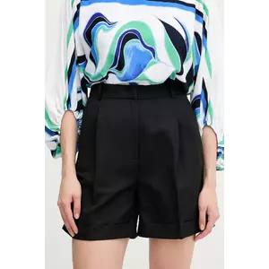 Tommy Hilfiger pantaloni scurți din amestec de in imagine