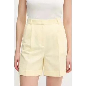 Tommy Hilfiger pantaloni scurți din amestec de in imagine