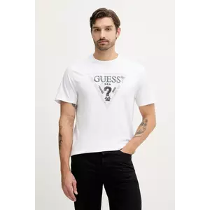 Guess tricou din bumbac imagine