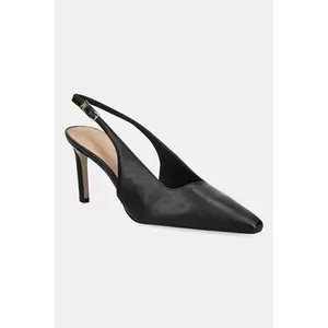 Tommy Hilfiger stilettos de piele SQUARED TOE HIGH HEEL SLINGBACK imagine