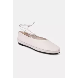 Calvin Klein balerini de piele BALLERINA MARY JANE STRAP LTH imagine