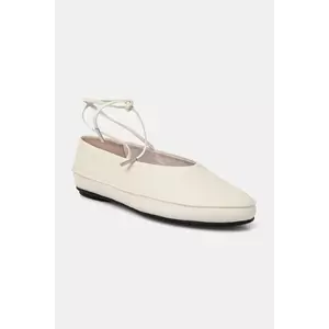 Calvin Klein balerini de piele BALLERINA MARY JANE STRAP LTH imagine