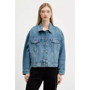 HUGO Blue geacă de blugi Lou_B imagine