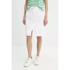 Tommy Hilfiger fustă din bumbac imagine