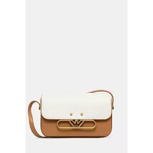 Emporio Armani geantă de piele imagine