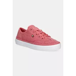 Tommy Hilfiger teniși WASHED CANVAS VULC SNEAKER imagine
