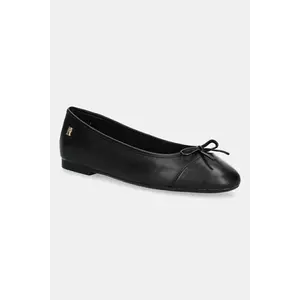 Tommy Hilfiger balerini de piele TOE CAP LEATHER BALLERINA imagine
