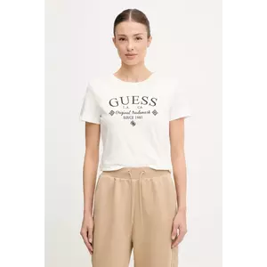 Guess tricou din bumbac GLORIA imagine