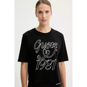 Guess tricou din bumbac MISTY imagine