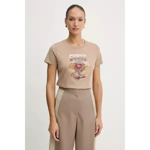 Guess tricou din bumbac imagine