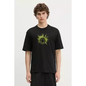 HUGO Blue tricou din bumbac Nugix imagine