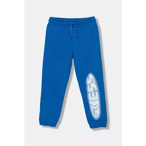 Guess pantaloni de trening din bumbac pentru copii imagine