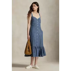 Polo Ralph Lauren rochie din bumbac imagine