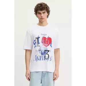HUGO Blue tricou din bumbac Notix imagine