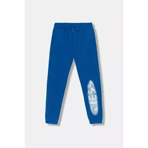 Guess pantaloni de trening din bumbac pentru copii imagine