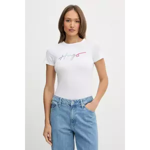 HUGO tricou din bumbac Deloris_3 imagine