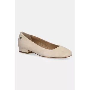 Lauren Ralph Lauren balerini din piele întoarsă Emellie Bllt imagine