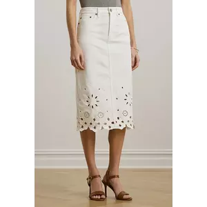 Lauren Ralph Lauren fustă din denim imagine