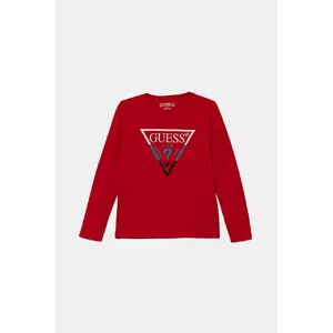 Guess longsleeve din bumbac pentru copii imagine