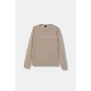 Emporio Armani pulover de lână pentru copii imagine