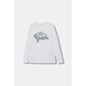 Guess longsleeve din bumbac pentru copii imagine