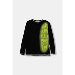 Guess longsleeve din bumbac pentru copii imagine