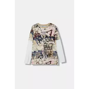 Guess longsleeve din bumbac pentru copii imagine