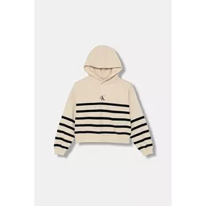 Calvin Klein Jeans hanorac de bumbac pentru copii imagine