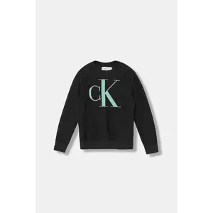 Calvin Klein Jeans pulover de bumbac pentru copii imagine