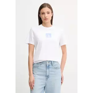 Calvin Klein Jeans tricou din bumbac imagine