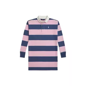 Polo Ralph Lauren rochie din bumbac pentru copii imagine
