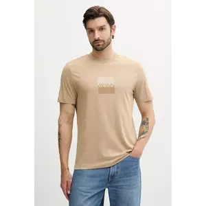 HUGO tricou din bumbac Dusplit imagine