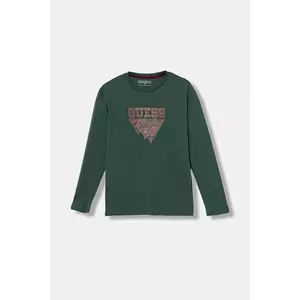 Guess longsleeve din bumbac pentru copii imagine