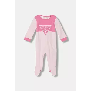 Guess salopetă din bumbac pentru bebeluși imagine