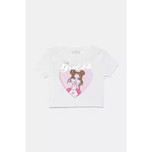 Guess tricou de bumbac pentru copii imagine