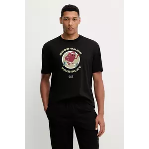 EA7 Emporio Armani tricou din bumbac imagine