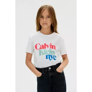 Calvin Klein Jeans tricou de bumbac pentru copii imagine