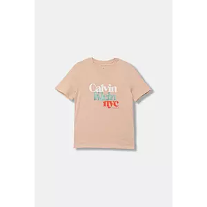 Calvin Klein Jeans tricou de bumbac pentru copii imagine