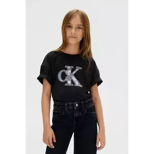 Calvin Klein Jeans tricou de bumbac pentru copii imagine