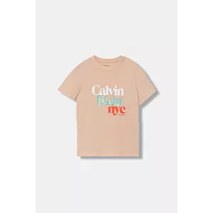 Calvin Klein Jeans tricou de bumbac pentru copii imagine