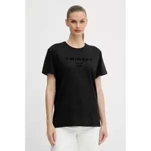 Twinset tricou din bumbac imagine