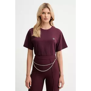 Twinset tricou din bumbac imagine