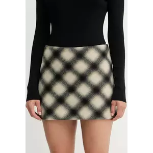 Liu Jo fustă din amestec de lână imagine