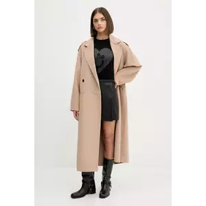 HUGO palton din lână Meluma-1_DF imagine