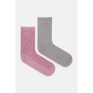 HUGO șosete 2-pack 2P RS LEO LOGO CC W imagine