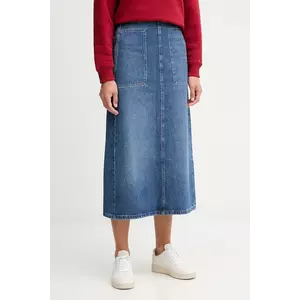 Tommy Hilfiger fustă din bumbac denim imagine