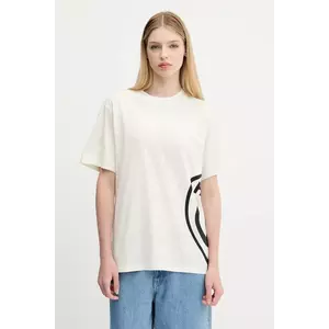 HUGO Blue tricou din bumbac Vintage Tee_B_5 imagine