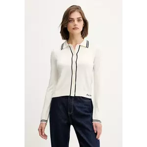 Guess Jeans cardigan din amestec de lână imagine