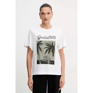 Guess tricou din bumbac imagine