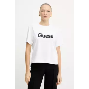 Guess tricou din bumbac imagine
